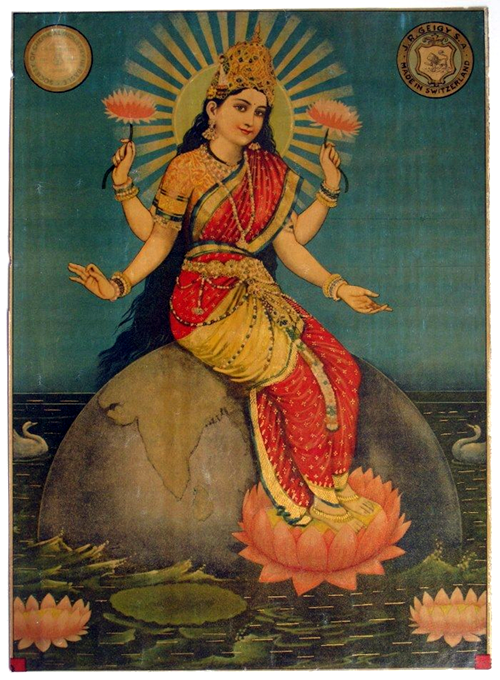 Что происходит, при допущении влияния материалистических концепций в вопросе о форме Земли? Стандарты для мурти и изображений. Глобус в индийской культуре.