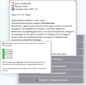 Telegram-бот "Панчанга"